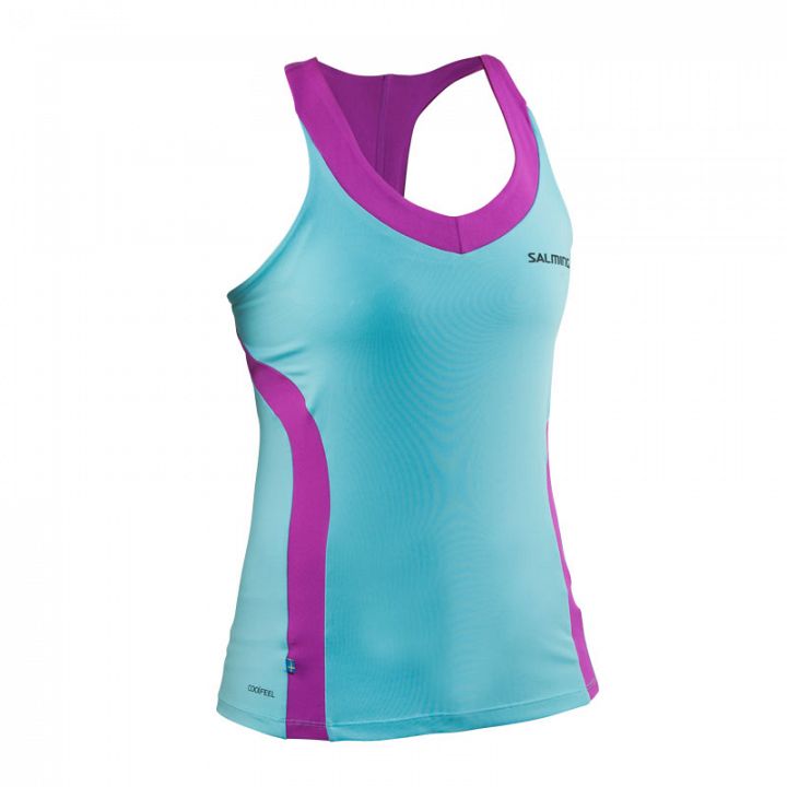 Salming Strike Tank Top Turquoise